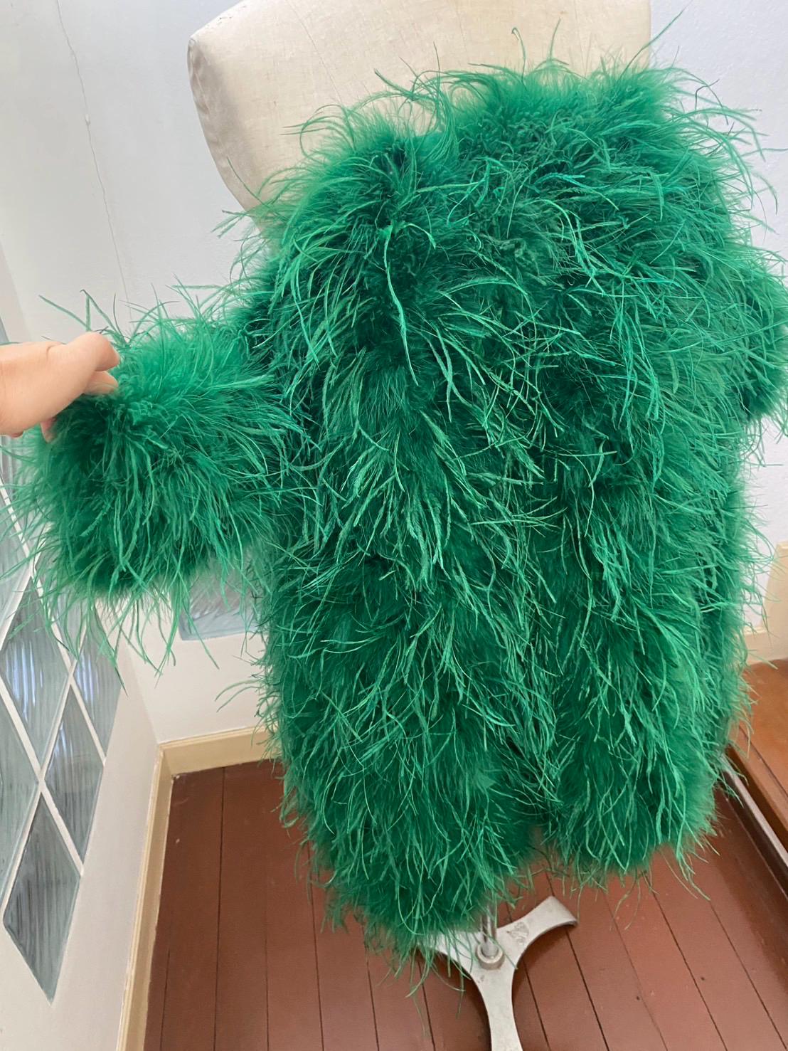 green dress with fur TURTLE NECK FAUX FUR LONG SLEEVE BODYCON DRESS – Riah Fashion