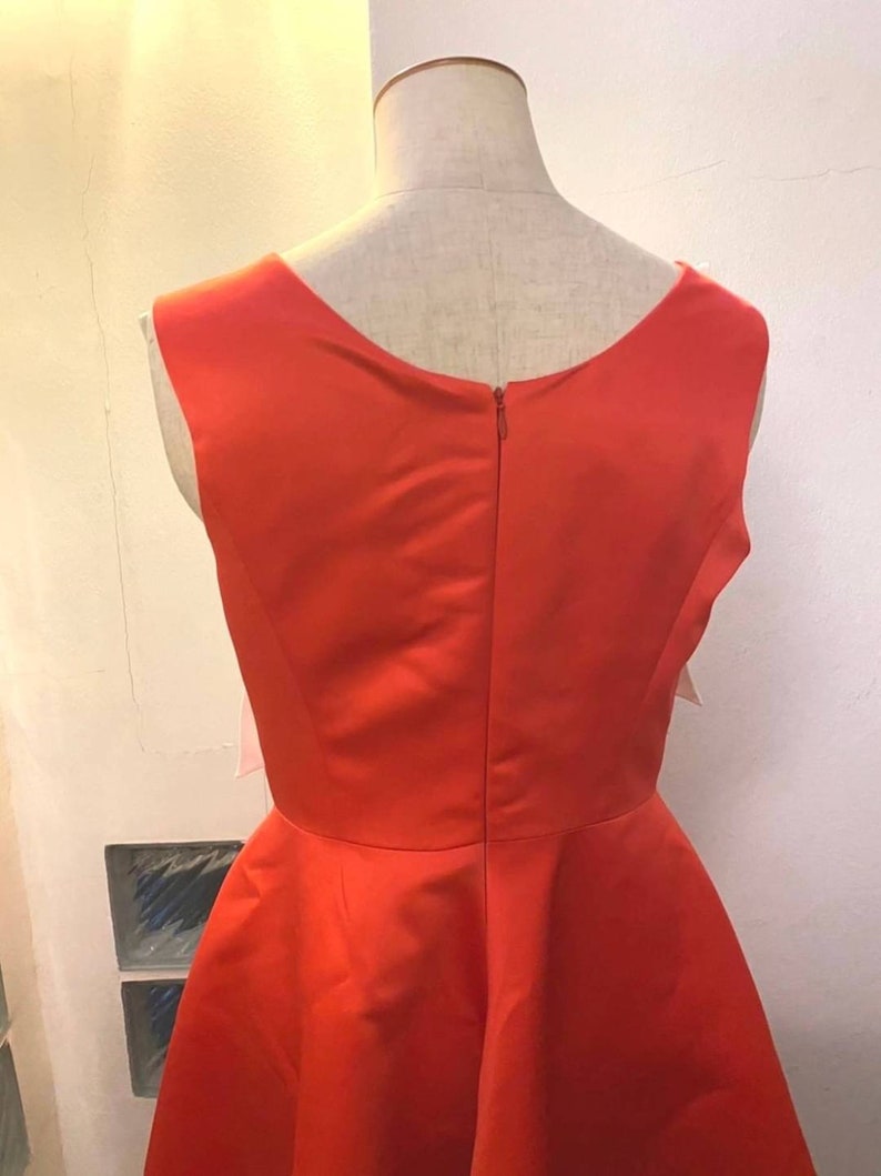 3d Floral Red Dress Wedding Plus Size Dress Custom Dress for Women