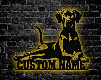 drôle rhodesian ridgeback vintage rétro coucher de soleil silhouette cadeaux amo