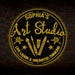 Personalized Art Studio Sign, Custom Painting Metal Wall Art, Artist ...