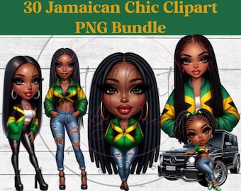 Jamaica girl clipart bundle, Jamaican woman, Fashion girl clip art, Black woman,  Junk Journal Paper Crafts, Island girl, Caribbean girl