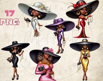 17 black Church woman, Christian woman png, Bible png, Praying png, Watercolor Clipart Bundle, Paper Crafts Junk Journal