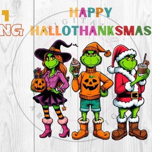 ハッピー ハローサンクスマス スティーラー PNG、ホリデー シーズン PNG、ハロウィン png、クリスマス png、感謝祭 png、ハローサンクスマス png、昇華ダウンロード