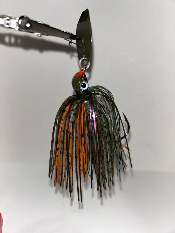 Adam's Baits Bluegill Pattern Bladed Jig. Perfect for Spring and
