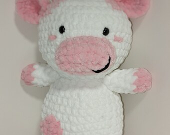 Jumbo Strawberry Cow Plushie