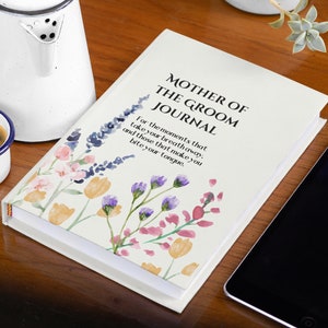 Mother of the Groom Prompted Journal