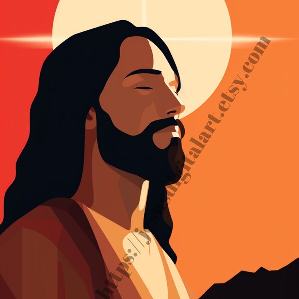 Jesus Minimalist Wallpaper - Etsy