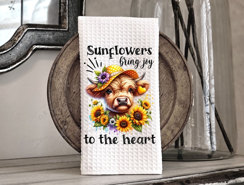 Autumn World Full of Roses Bring Joy to Heart Kitchen Hand Towel Apron