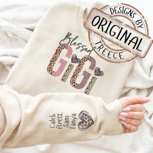 Bundle 2 Gesegnete GiGi Leopard Grafik Digital PNG für T-Shirt, Totes, Tassen, Geschenke, dtf Transfers, POD bereit und mehr
