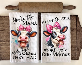 MAMA Mother's Day Funny Kitchen Towel Sublimation, Farmhouse Country, owel Apron  Bundle, Graphic Designs Instant Digital Download