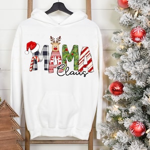 Mama Claus, Christmas doodle design, Vibrant Graphic Digital PNG for T-Shirt, Totes, Mugs, Gifts, DTF Transfers, POD ready and more