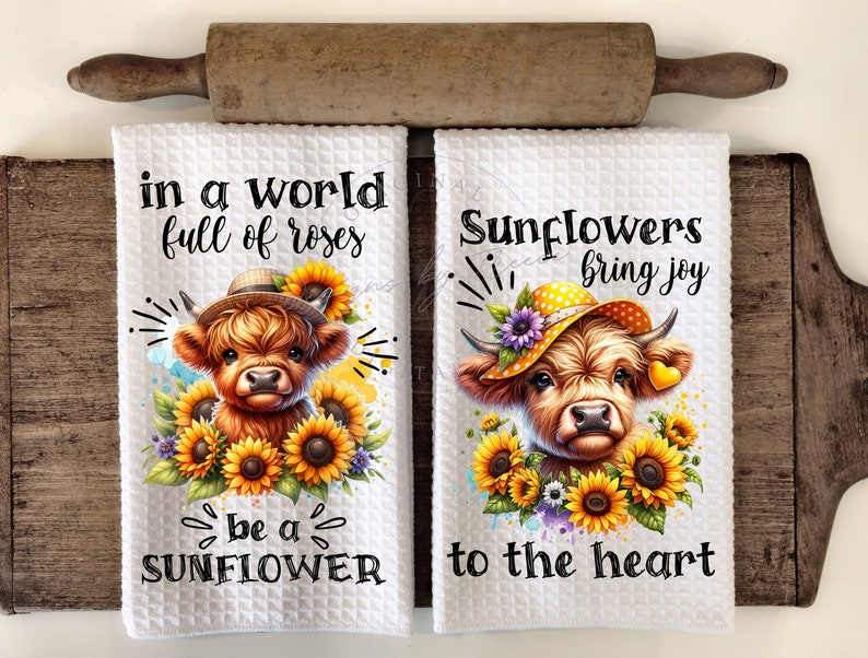 Autumn World Full of Roses Bring Joy to Heart Kitchen Hand Towel Apron