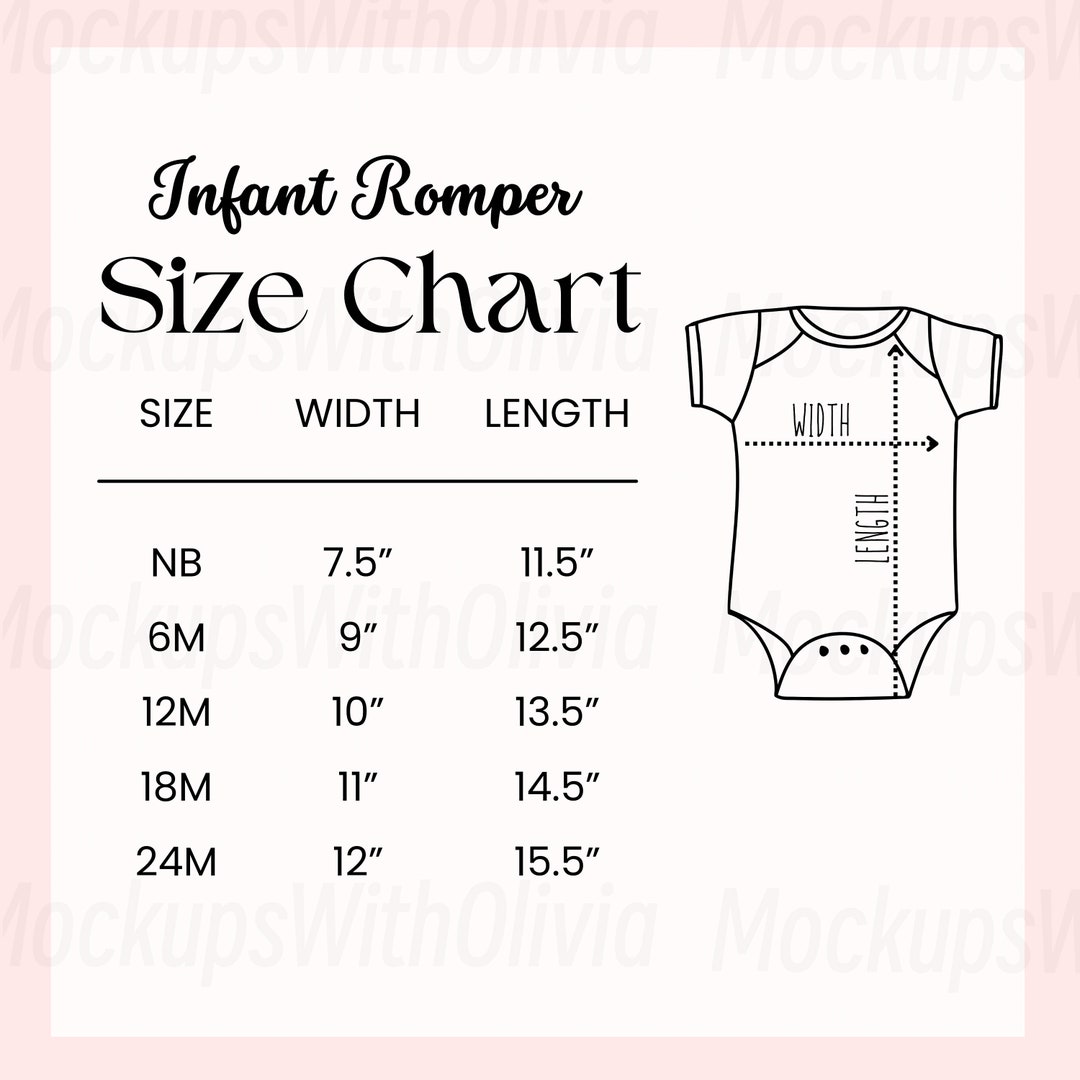 Sizing Chart Size Chart Rabbit Skins Rabbit Skins 4424 Size Etsy