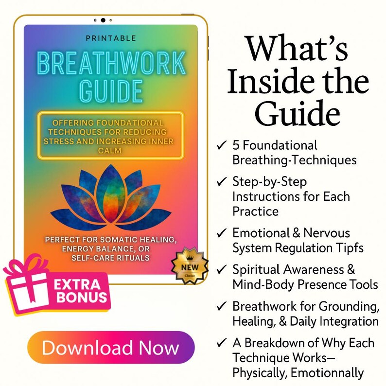 Breathing Exercises Guide: Stress Relief & Relaxation Techniques (PDF ...