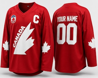 Custom Hockey Jerseys Stitched Name and Numbers Ice Hockey Jersey #99 Gretzky Labatt Team Canada Cup hockey jerseys for men women and kids