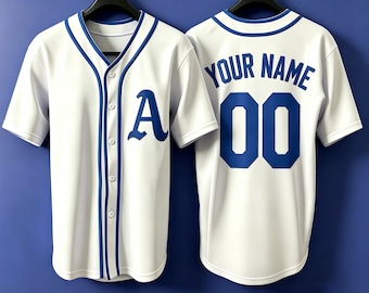 Vintage 1920s Philadelphia A's Baseball Jersey, Custom Name Number, Youth Kids Adult Jersey