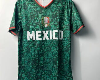 Mexico 2022 World Cup Fan Soccer Jersey Green
