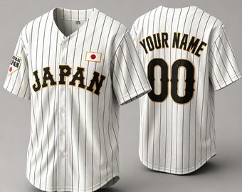 Throwback Baseball Jerseys Suzuki Ohtani #16 Team Japan Samurai