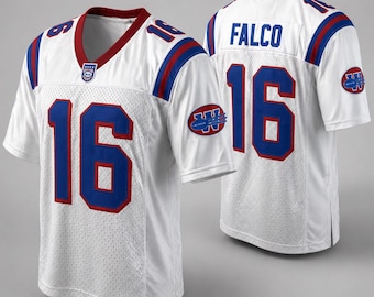 Custom Movie Football Jersey The Replacements Shane Falco #16 Stitched Men's Jersey Custom Names Kids Boys Any Size White Red
