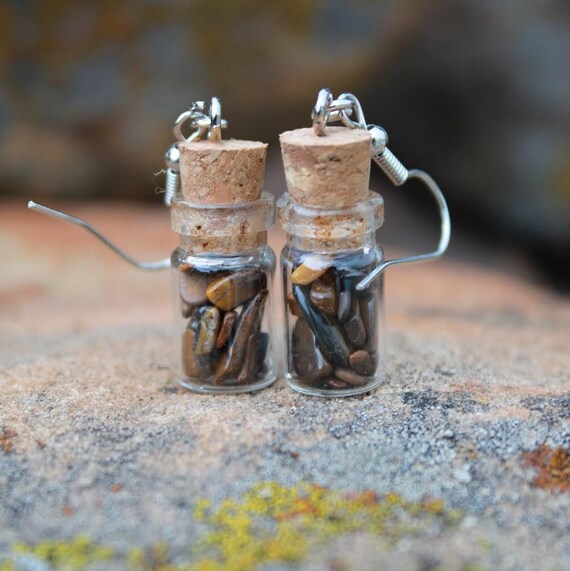 Mini jar earrings deals