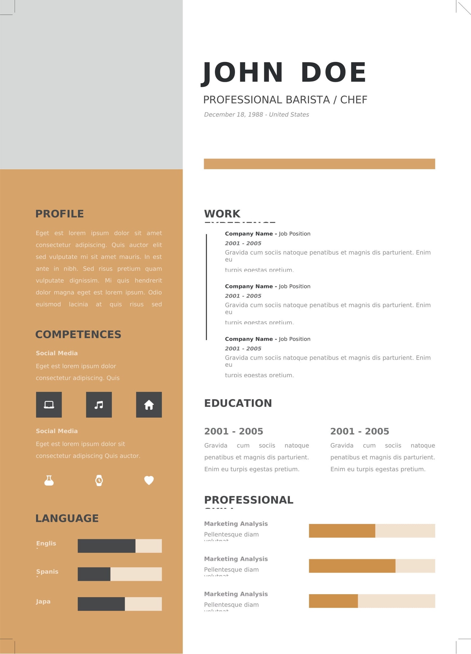 Be CV Resume Tamplate Nas Etsy - Il 1588xN.5218498856 Adf4 