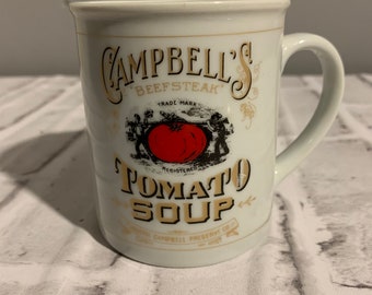 Vintage Campbells tomato soup 125th mug collection