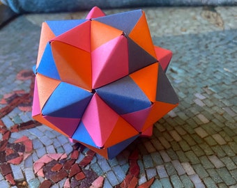 Modular Origami Kit (icosahedron, medium)