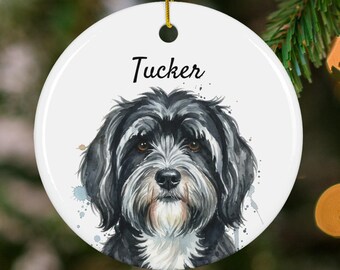 Custom Pet Ornament, Personalized Dog Ornament, Dog Remembrance Gift, Custom Dog Ornament for Christmas