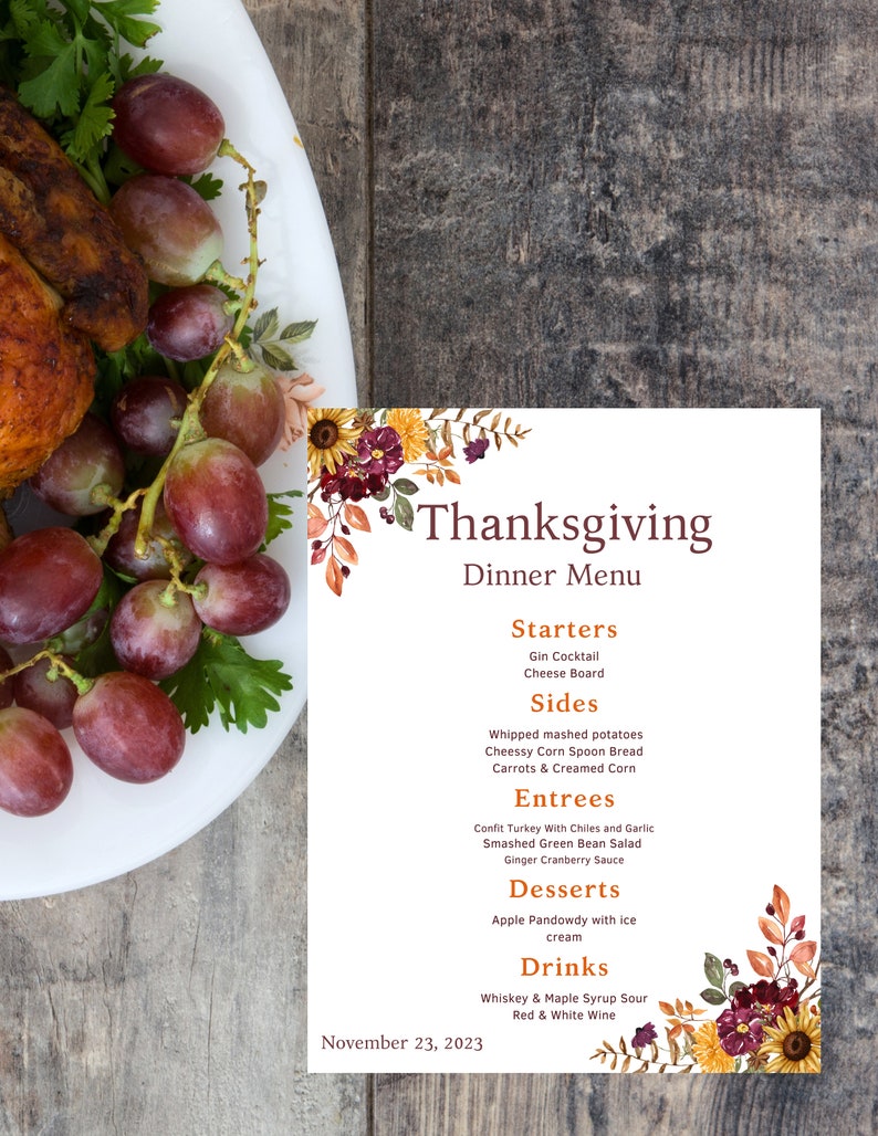 Best essex md restaurants for thanksgiving dinner