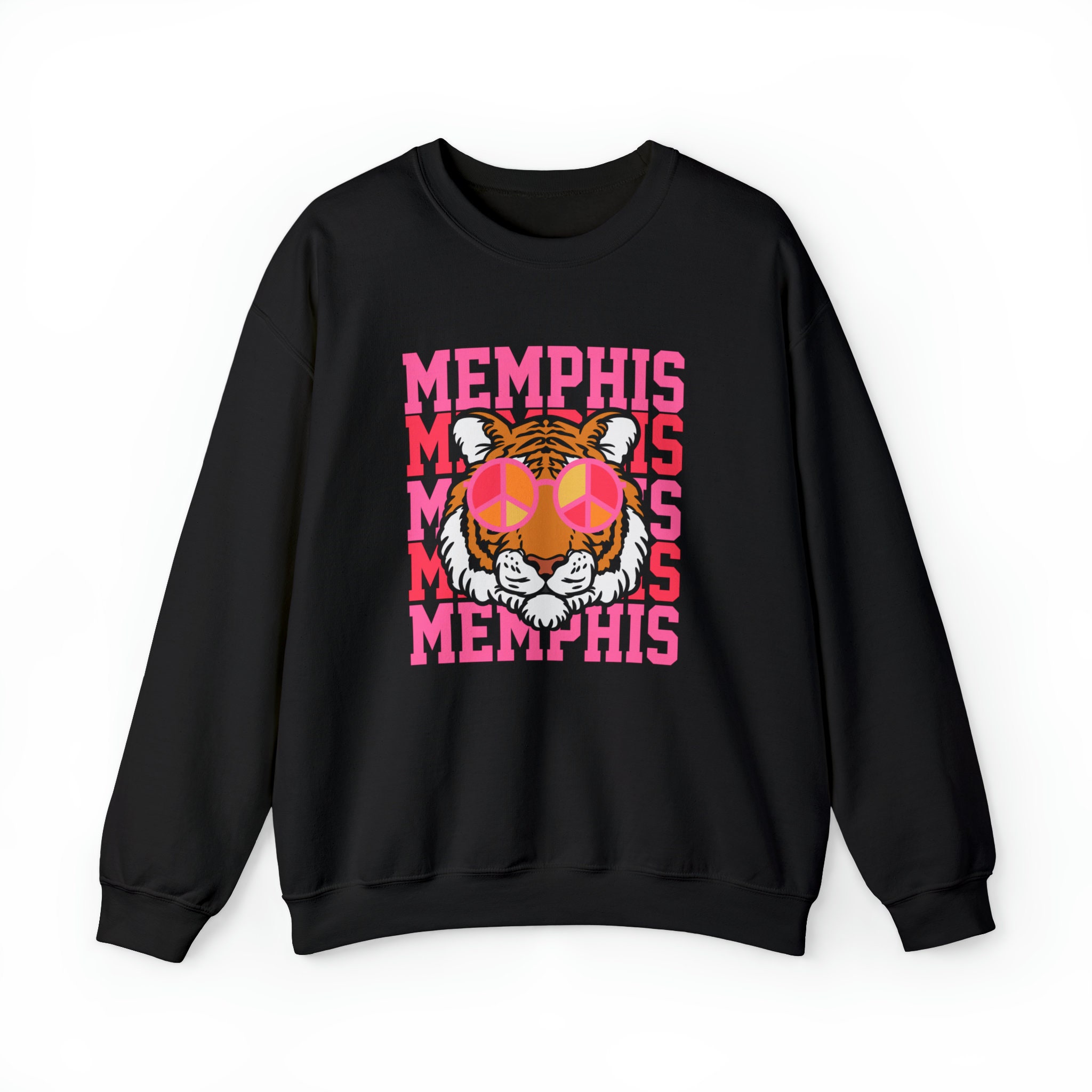 Memphis Tigers Long Sleeve T-Shirt – Official University Logo, Unisex, Royal Blue