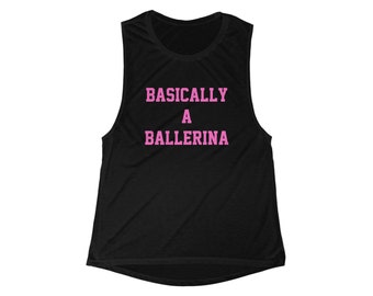 Barre Workout Tank, Barre Shirt mit entspannter Passform, im Grunde eine Ballerina, Barre Shirt, Pilates Racerback, Yoga Tank, Ballett Barre, Fitnessbekleidung