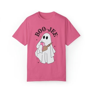 BooJee Shirt, BooJee Tee, Cute Ghost Tee, Comfort Colors Tee, Boujee Ghost Tshirt, Trendy Fall Tshirt, Halloween Shirt, Bougie, Boojee image 5