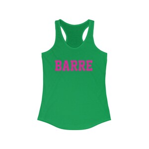 Barre Tank, Barre Workout Shirt, Barre, Fitness Bekleidung, Pilates Tee, Barre Geschenke, Pilates Geschenk, Yoga, Barre Instructor, Workout Tank,Ballet Bild 5