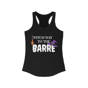 Koszulka na Halloween Barre, Koszulka Barre, Koszulka Pilates, Pure Barre, Droga Czarownicy do Barre, Prezenty Barre, Odzież Fitness, Instruktor Barre