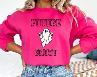 Zukunft Geist Sweatshirt, niedlicher Geist Pullover, BooJee, Halloween Geist Shirt, Diät Coke Geist, Zukunft Geist Shirt Hoodie, PSL, Oktober Tee