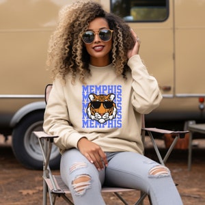 Sudadera de los Tigres de Memphis, Camisa de Memphis, Camiseta 901, Me encanta Memphis, Regalos de Memphis, Jersey Go Tigers, Sudadera con capucha de los Tigres