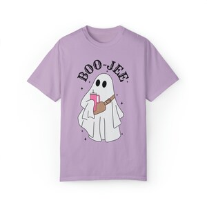 BooJee Shirt, BooJee Tee, Cute Ghost Tee, Comfort Colors Tee, Boujee Ghost Tshirt, Trendy Fall Tshirt, Halloween Shirt, Bougie, Boojee image 6