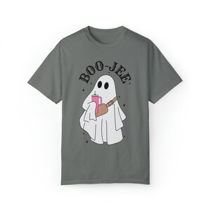 BooJee Shirt, BooJee Tee, Cute Ghost Tee, Comfort Colors Tee, Boujee Ghost Tshirt, Trendy Fall Tshirt, Halloween Shirt, Bougie, Boojee image 4