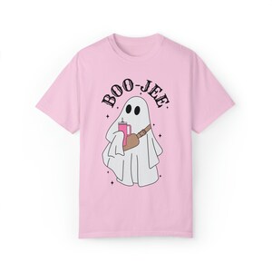 BooJee Shirt, BooJee Tee, Cute Ghost Tee, Comfort Colors Tee, Boujee Ghost Tshirt, Trendy Fall Tshirt, Halloween Shirt, Bougie, Boojee image 3