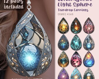 Teardrop Earring PNG Template, Sublimation Earring Template PNG, Earring Template For Sublimation, Sublimation Design Bundle, Bundle PNG