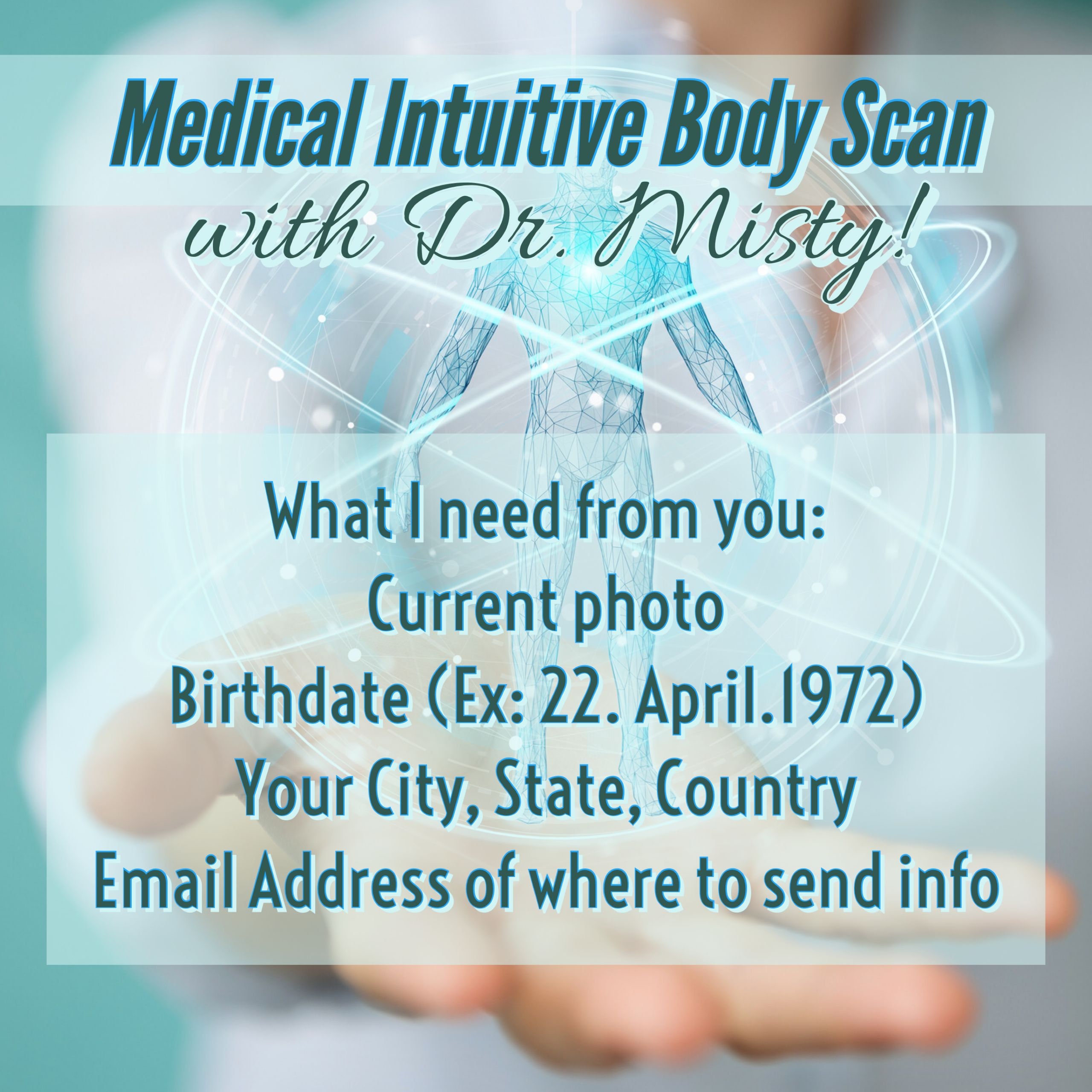 Medical Intuitive Body Scan in 24HRS. Digital Download. Custom Health