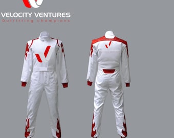 Velocity Ventures Go karting Racing suit with free gifts and sublimation | CIK/FIA Level 2 Approved
