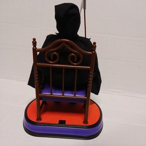 1997 Telco Motion-ettes THE GRIM REAPER Animated Halloween Display Works image 5