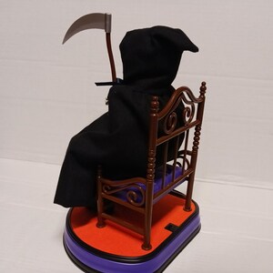 1997 Telco Motion-ettes THE GRIM REAPER Animated Halloween Display Works image 4