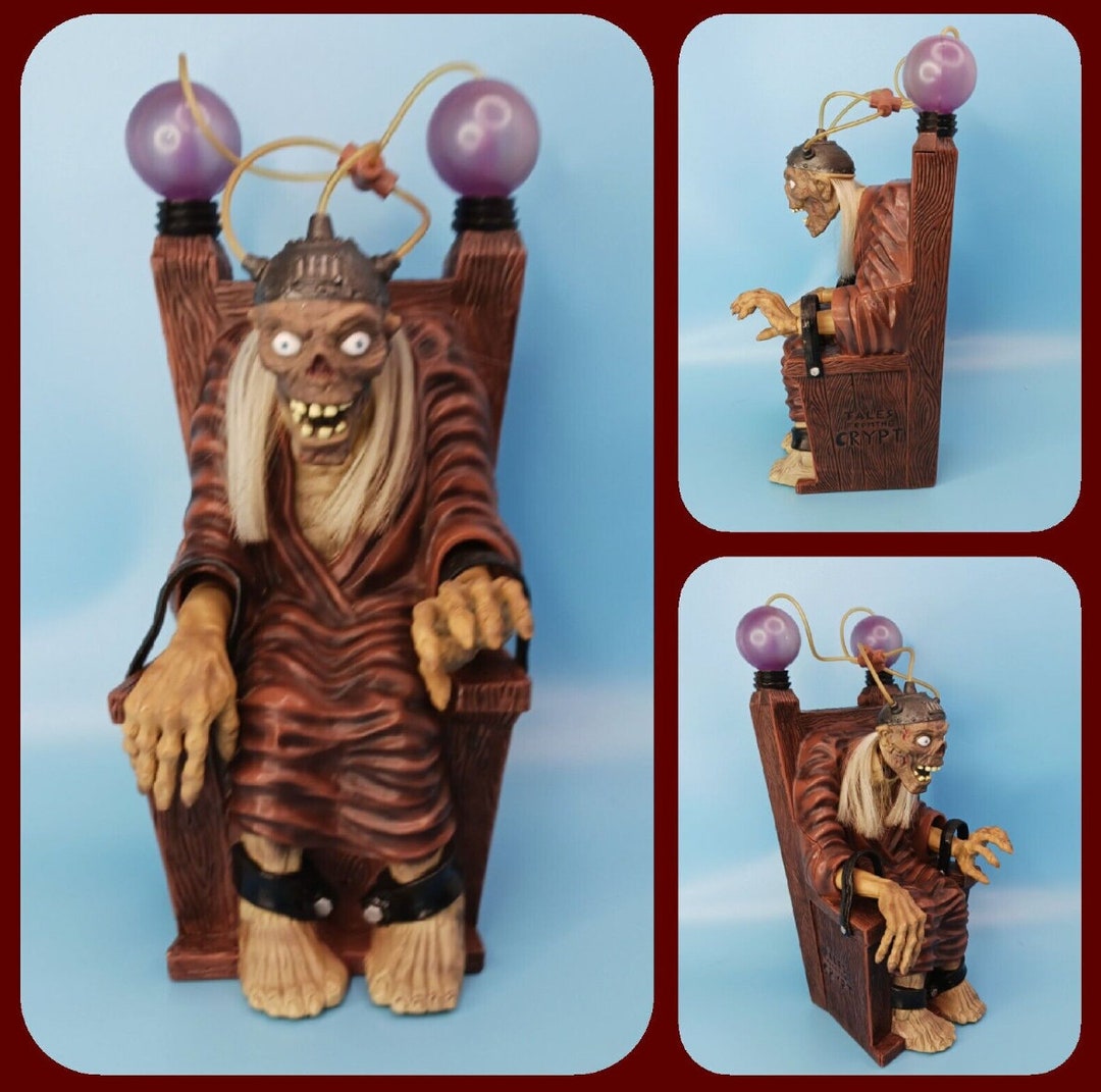 Tales From the Crypt Crypt Keeper Electric Chair Animated 96 Etsy