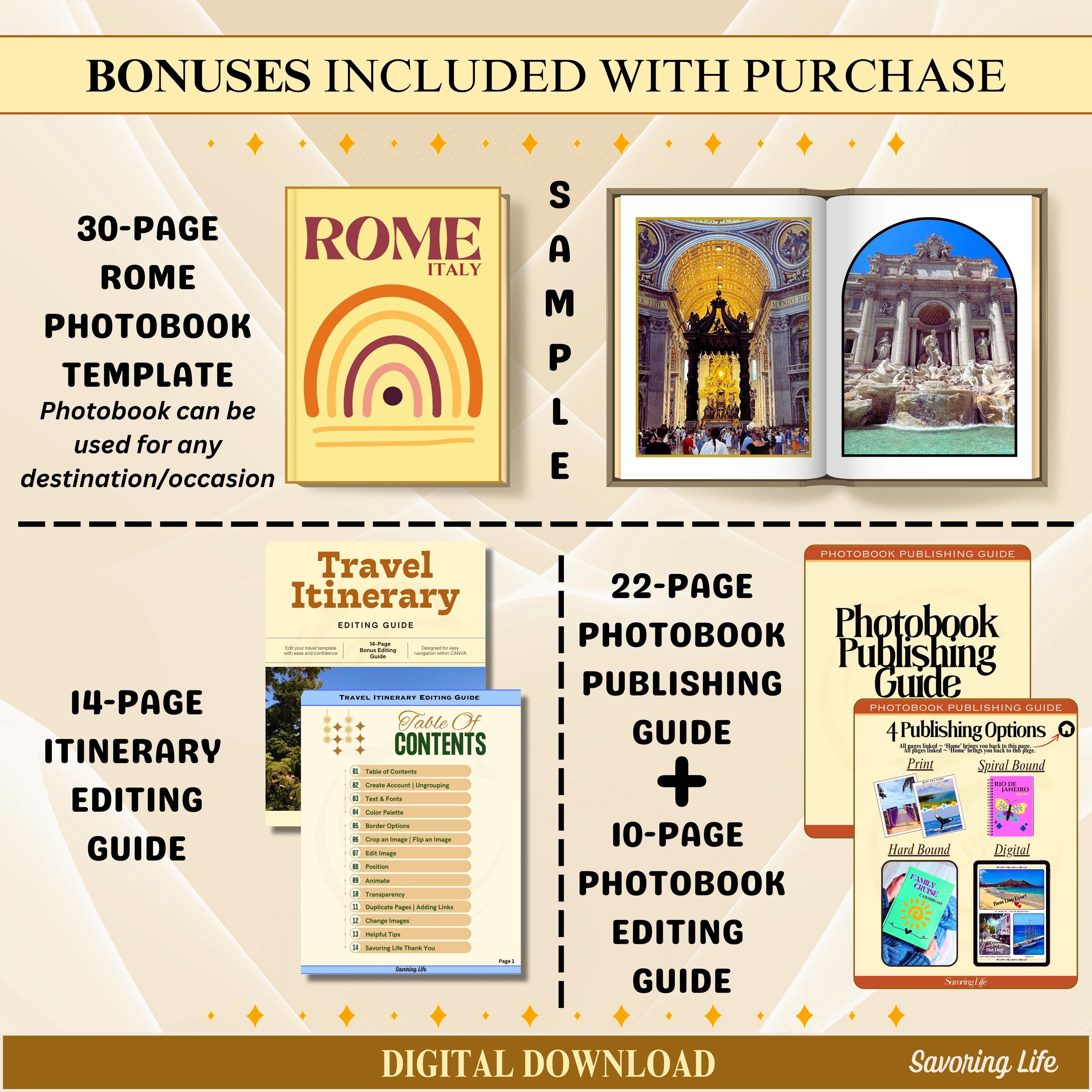 30+ Page Travel Itinerary Template | Traveling Guide | Travel Marketing ...