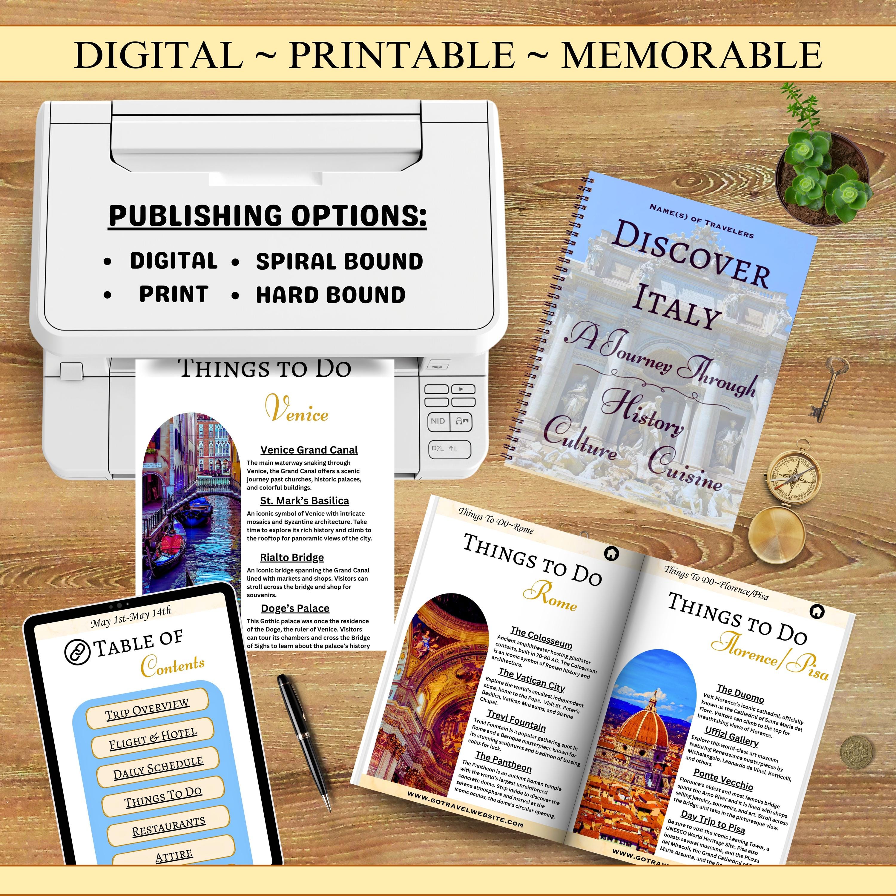 30+ Page Travel Itinerary Template | Traveling Guide | Travel Marketing ...