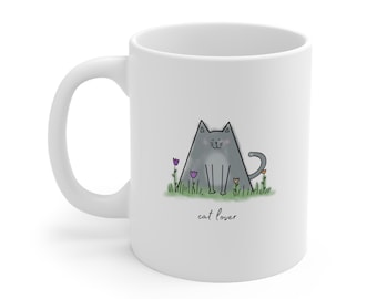 Cat Lover Mug, Cat Mom Mug, New Cat Gift,  Funny Cat Mug, Cat Lover Gift, Cat Coffee Cup, Crazy Cat Lady Mug, Cat Ceramic Mug 11oz