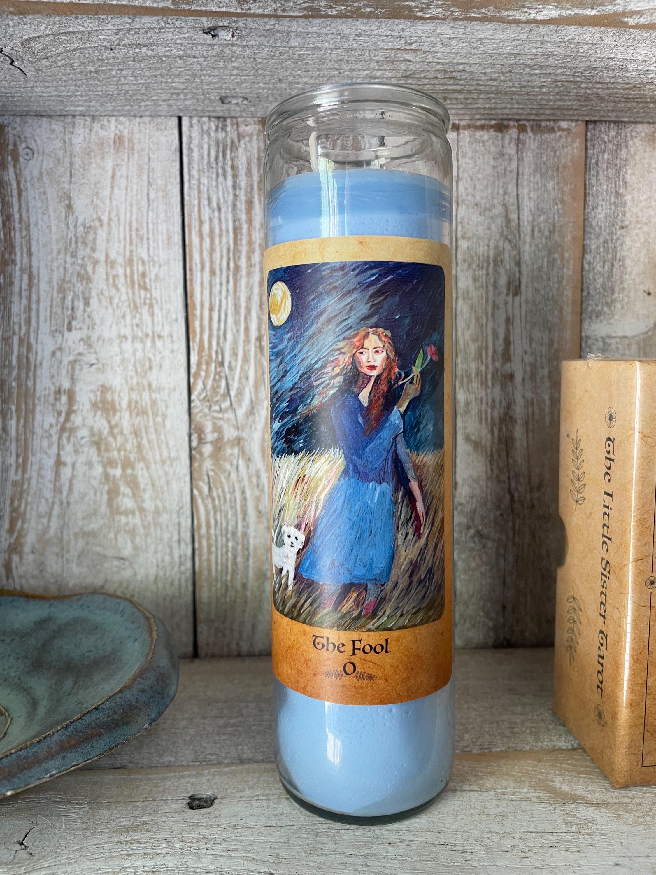 The Fool Tarot Candle - Etsy