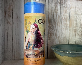 The Fool Tarot Candle - Etsy